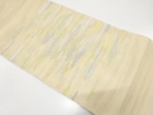 アンティーク　絽綴れ　霞模様織り出し袋帯（材料）